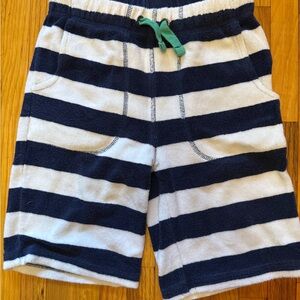 Mini Boden Navy and White Kids Shorts